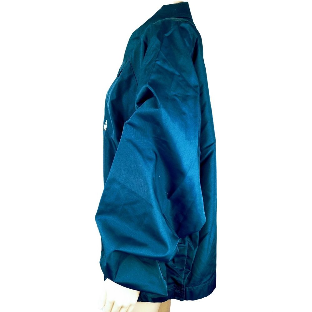Vintage London Fog Windbreaker Bomber Jacket Blue Men's XL Snaps Union Made USA - Picture 3 of 9